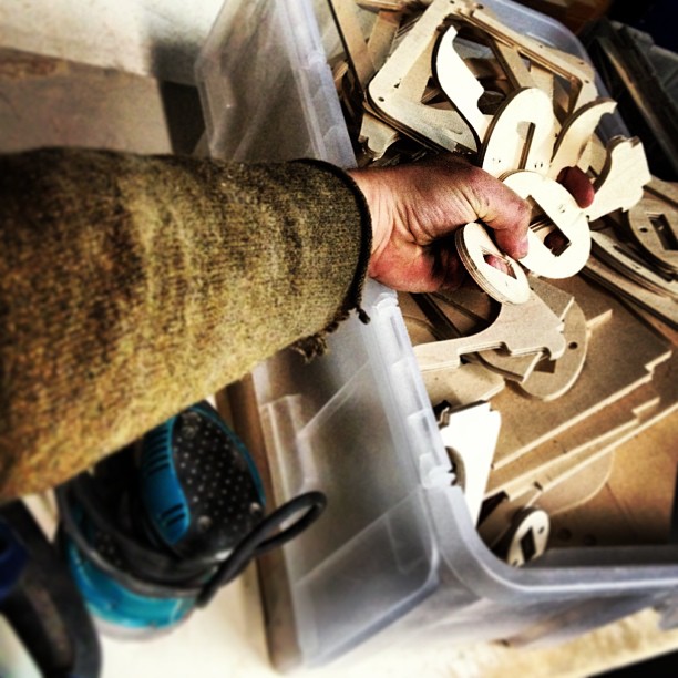 Bins of parts? Hell yes. #herodesign