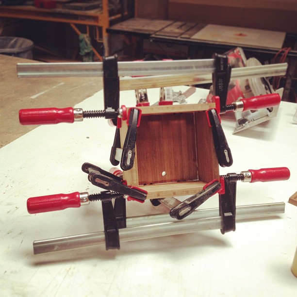 Clamp that box down #herodesign
