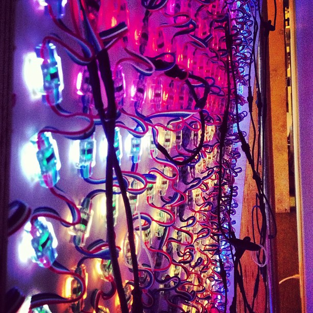 The Back. Lots of LEDs! #herodesign